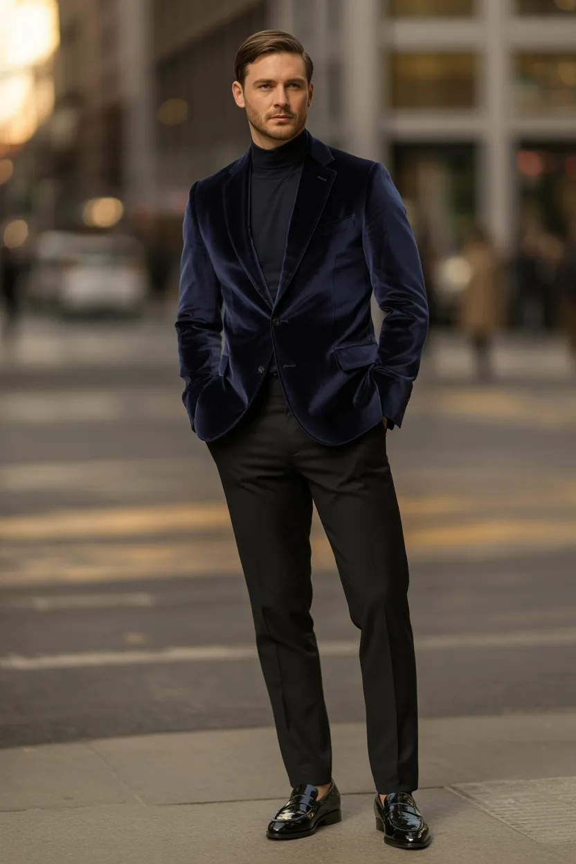 The Velvet Statement Blazer