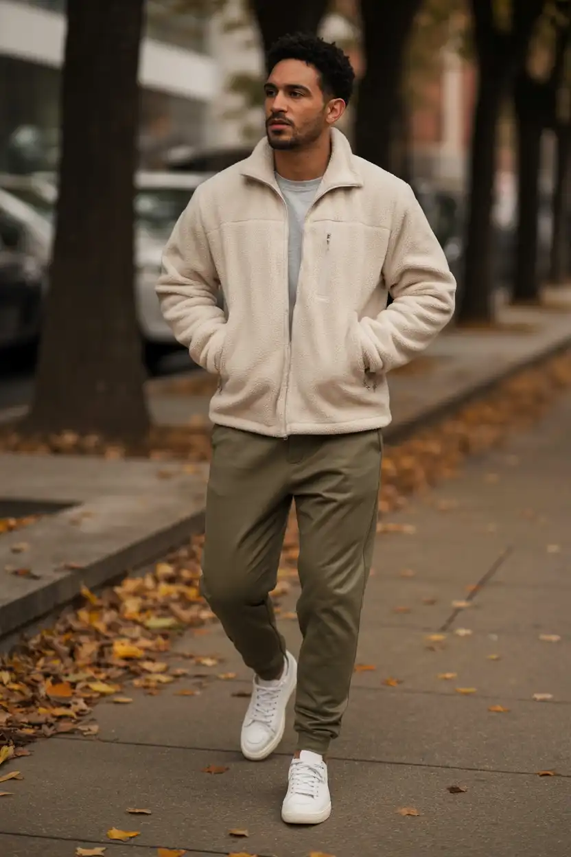 The Cozy Fleece Moment