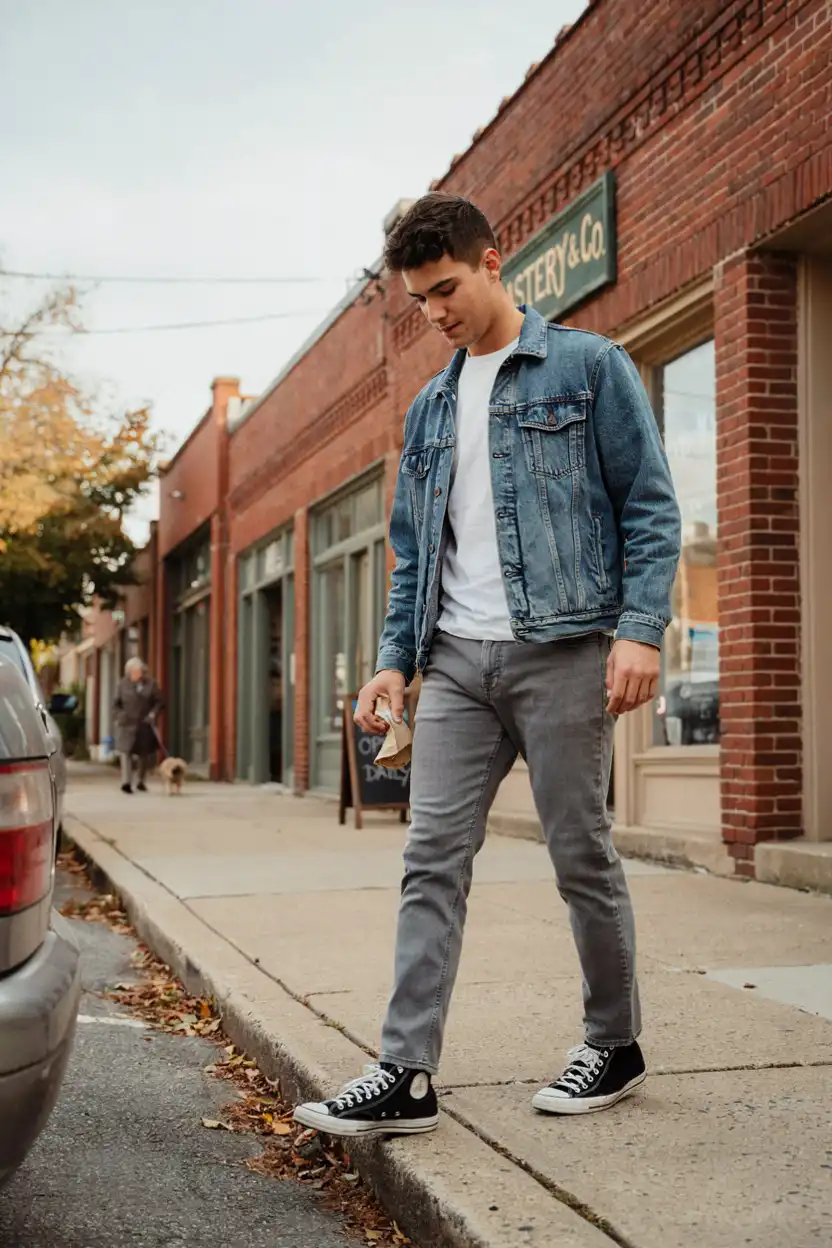 The double denim master