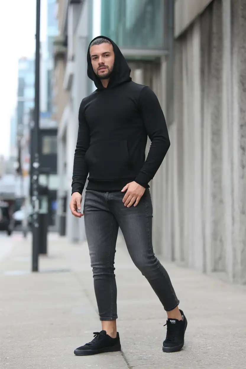 The monochrome street style