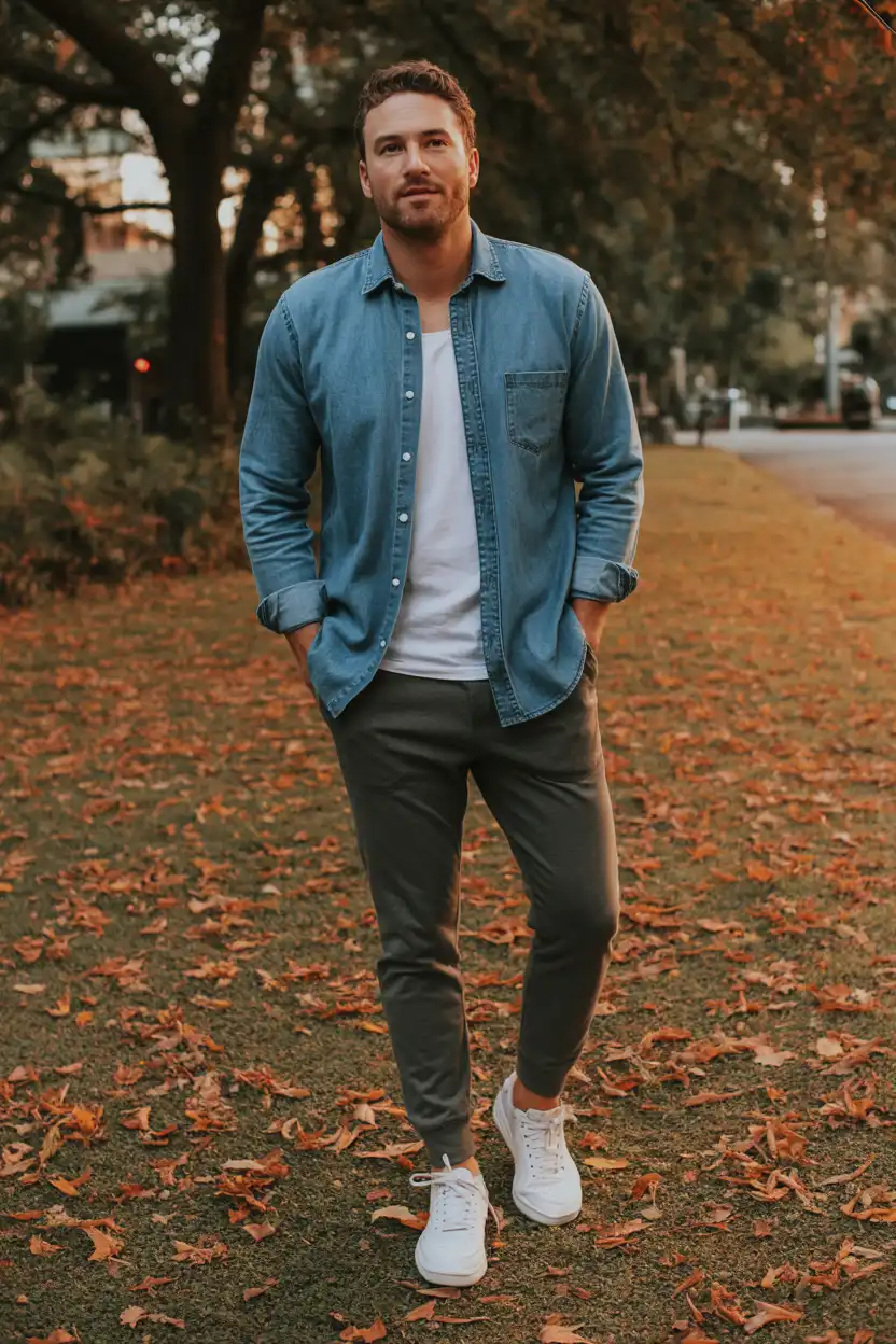 The Relaxed Denim Shirt