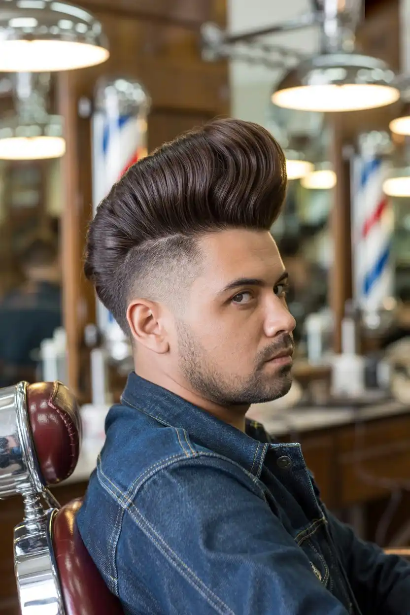 The Retro Rockabilly Undercut