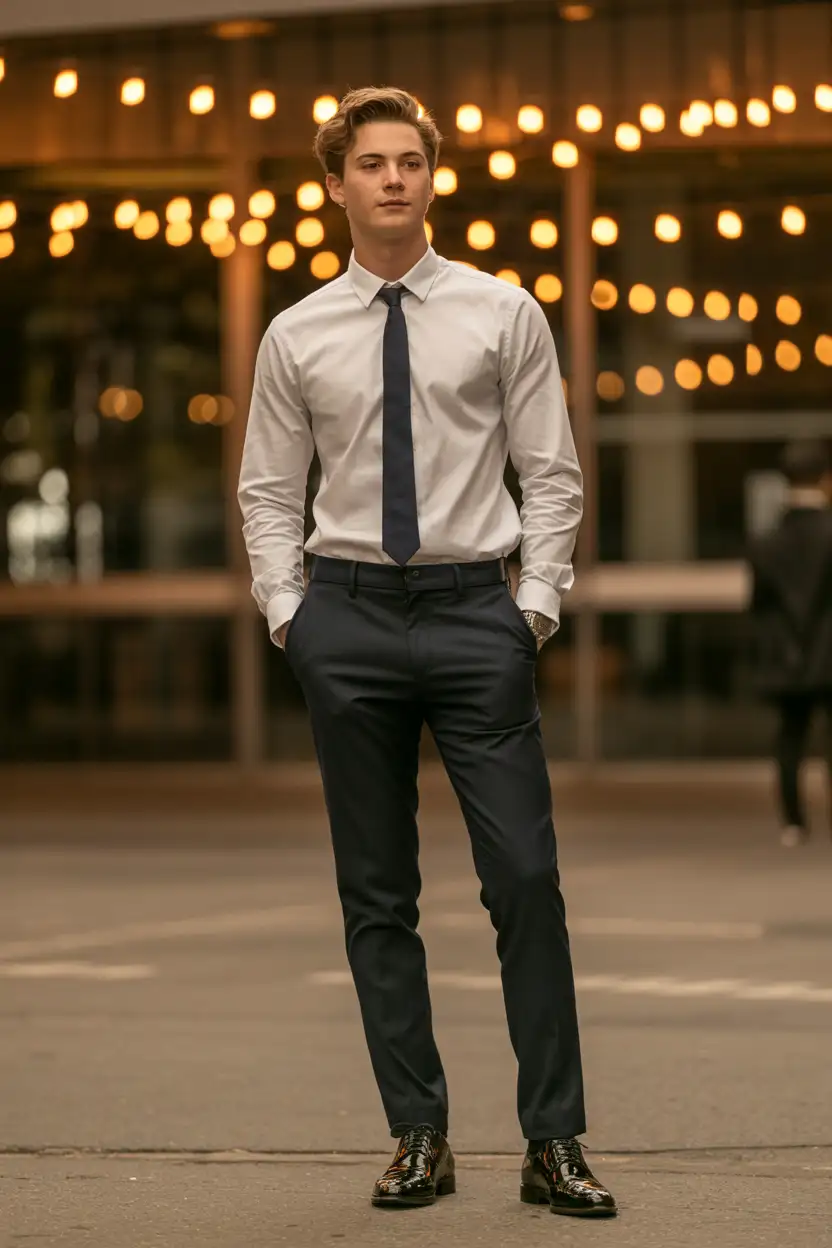 The Sharp Dress Shirt Look