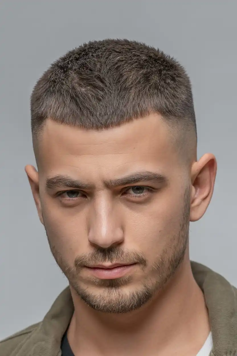 The Subtle French Crop Undercut