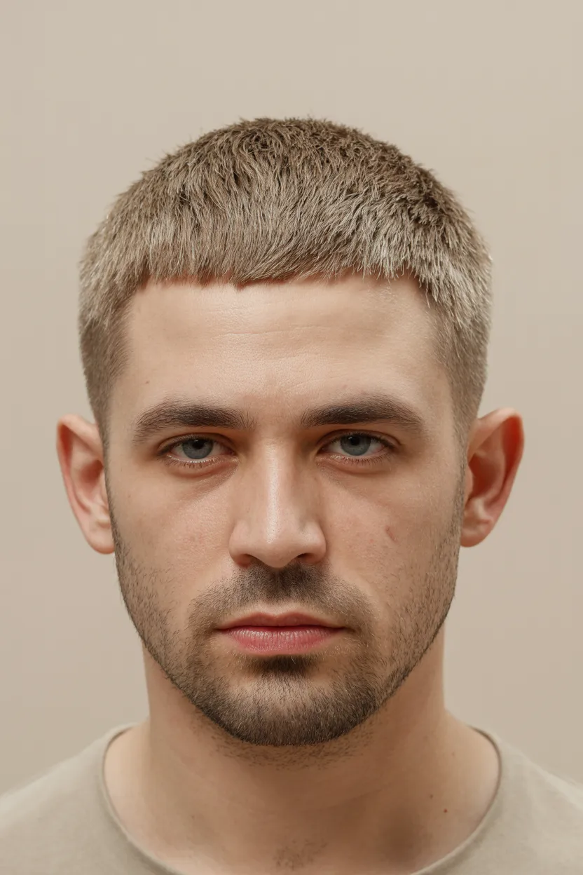 The Textured Crew Cut Excellence