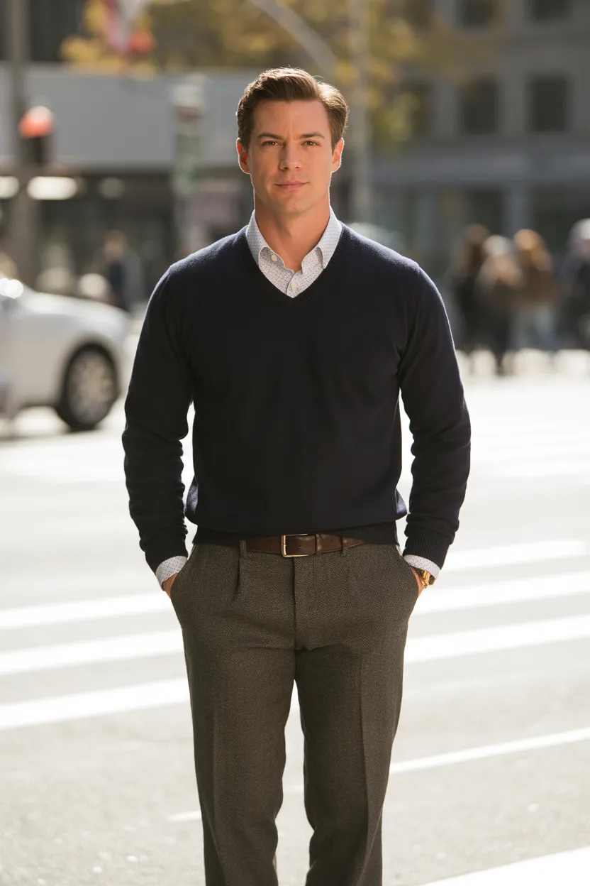 V-Neck Sweater Classic