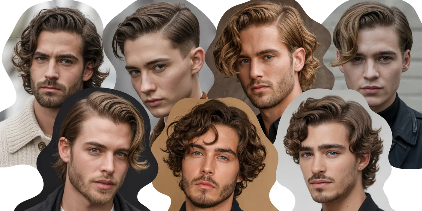 flow haircuts with side-part ideas
